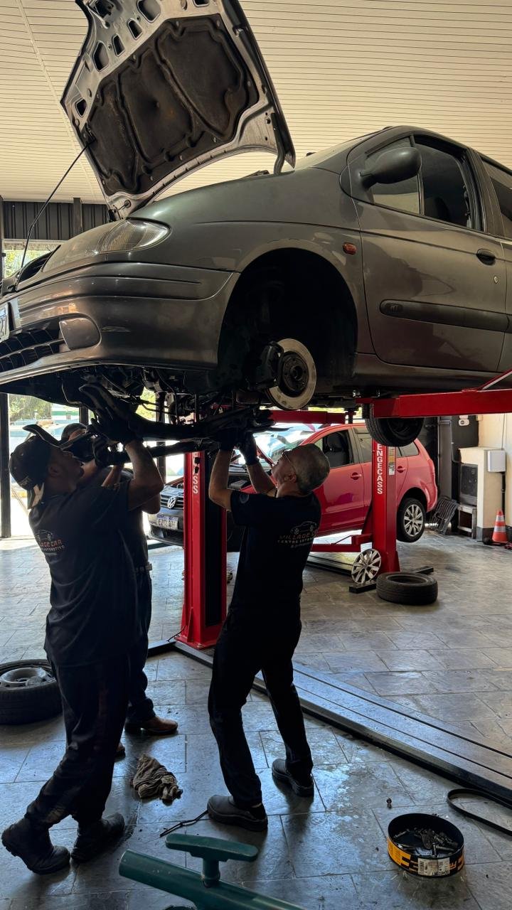 Serviço de suspensão na Box Car